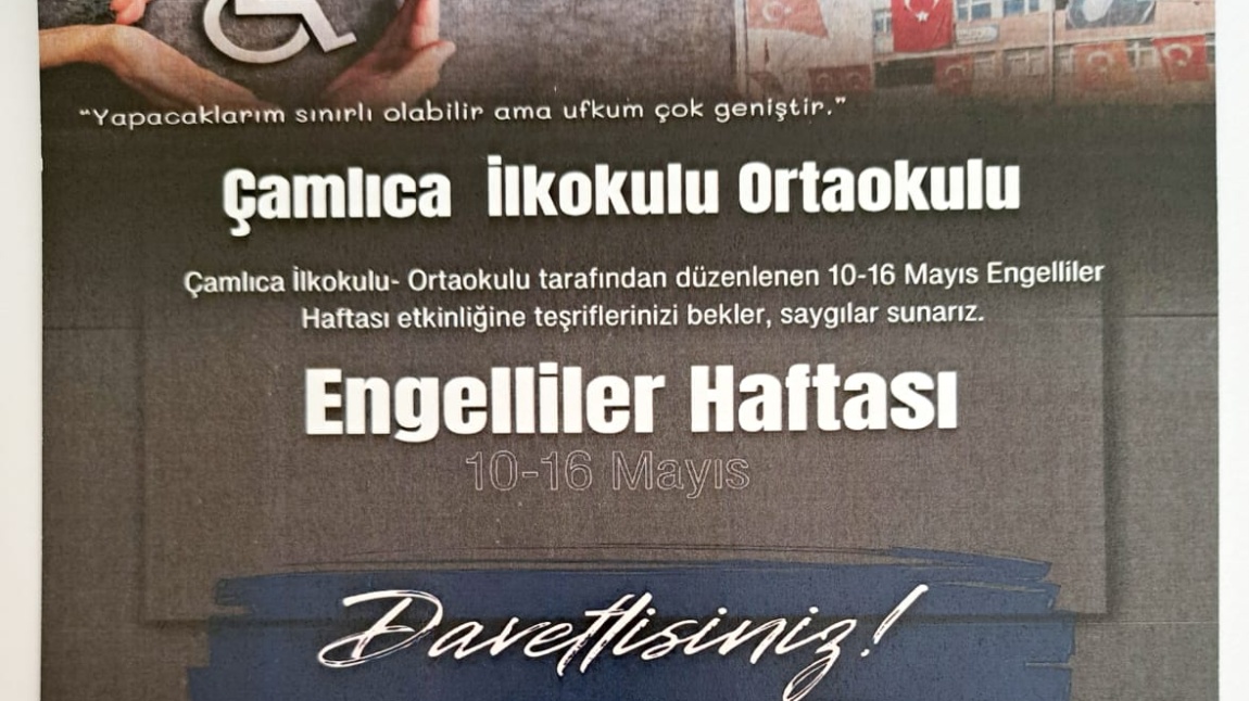 Engelliler Haftası Etkinliği